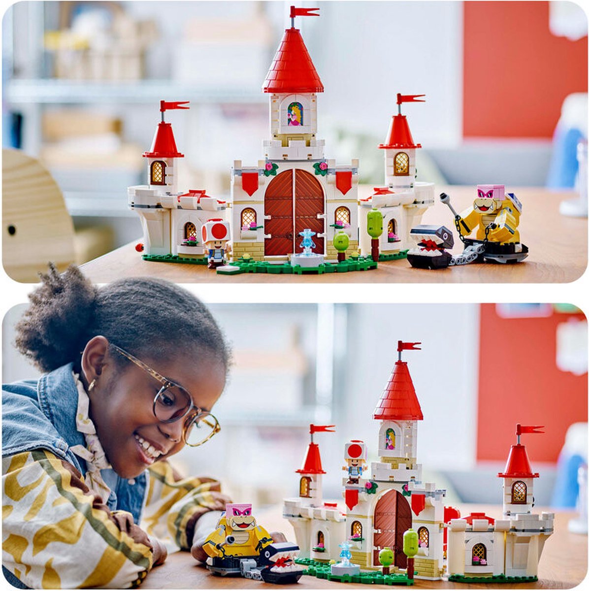 LEGO Super Mario Peachs Kasteelgevecht met Roy - 71435