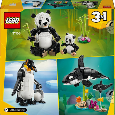 LEGO Creator 3in1 Wilde Dieren: Pandafamilie - 31165
