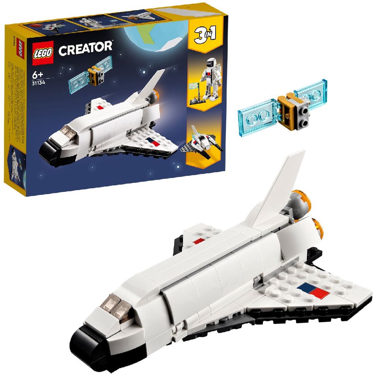 LEGO Creator 3-in-1 Ruimte Shuttle Set - 31134