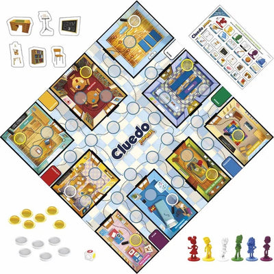 Hasbro Gaming Cluedo Junior - Spel van Deductie