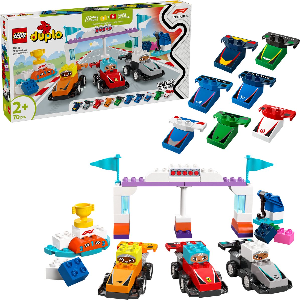 LEGO DUPLO City Raceauto's & Coureurs - 10445