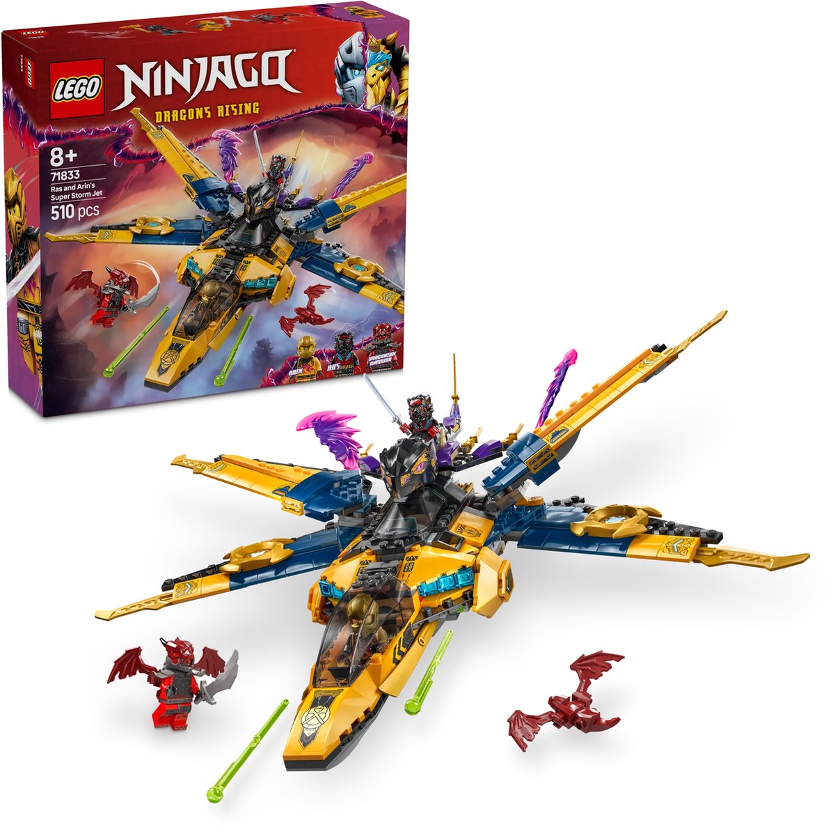 LEGO NINJAGO Arin's Stormvliegtuig - 71833