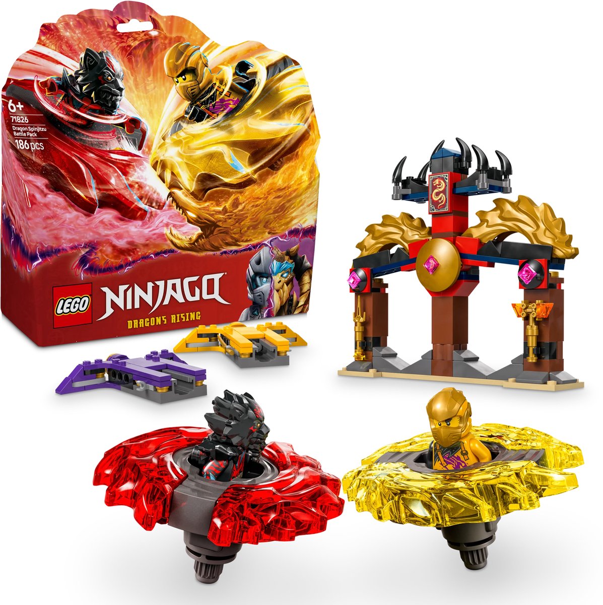 LEGO NINJAGO Spinjitzu Draken Gevechtspakket - 71826