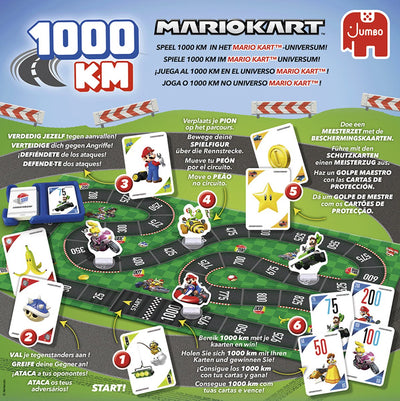 Jumbo Mario Kart 1000KM Bordspel