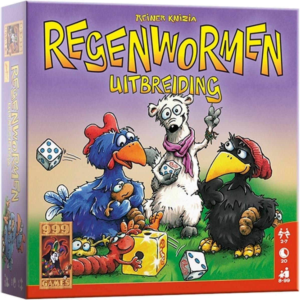 999 Games Regenwormen Pickomino Uitbreiding Bordspel
