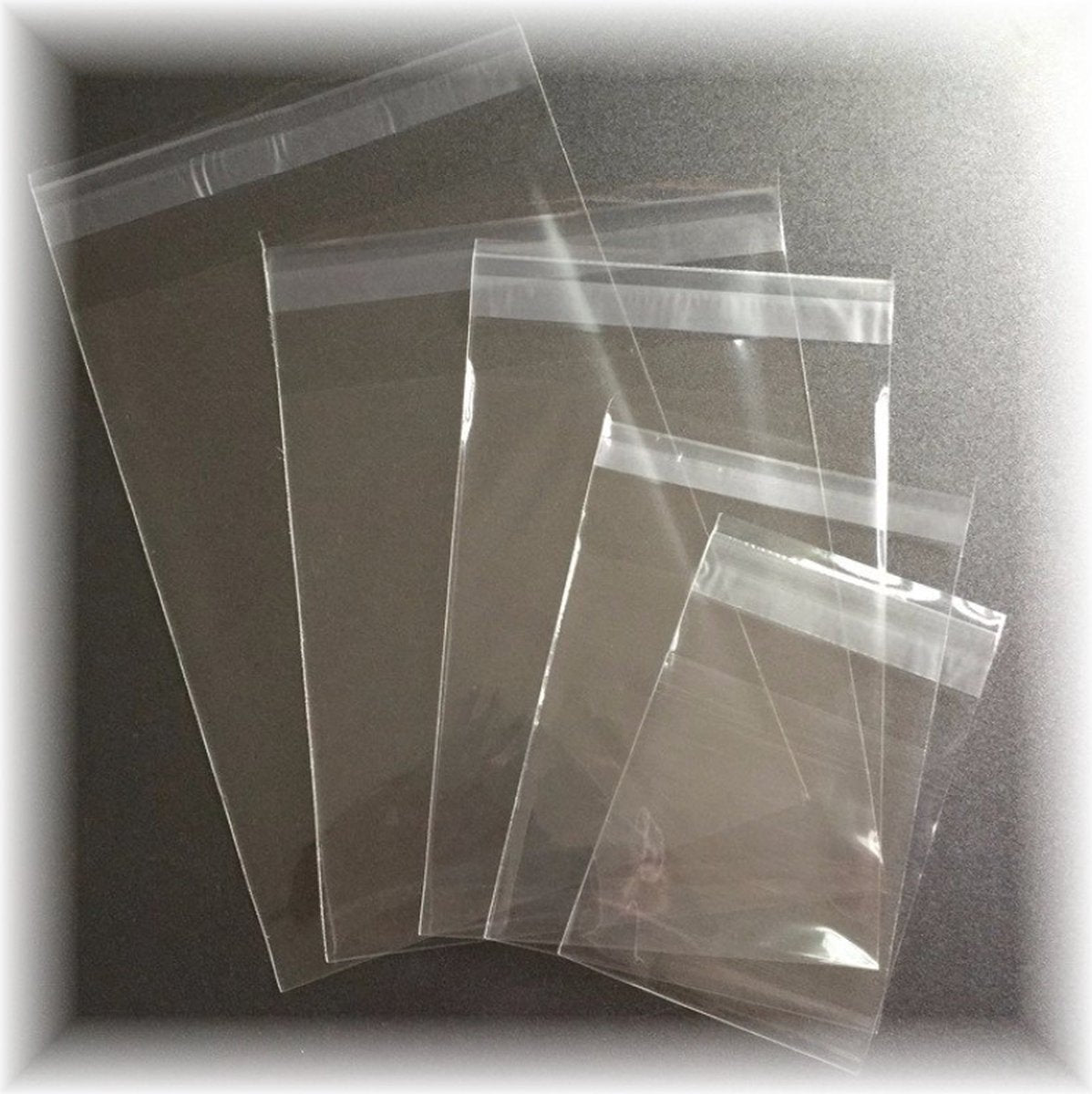 Fako Bijoux® Transparante Cellofaanzakjes 8x10cm - 100 Stuks