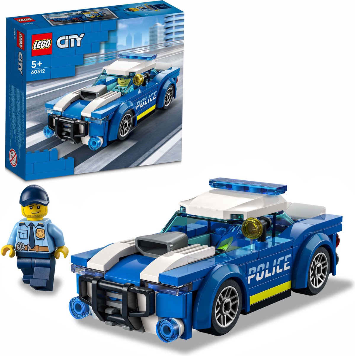 LEGO City Politiewagen voor Kinderen 5+ - 60312