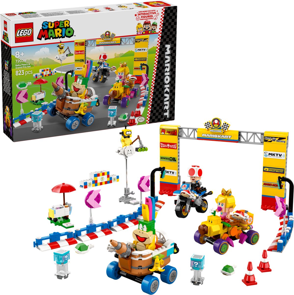 LEGO Mario Kart Bébé Peach & Grand Prix Set - 72036