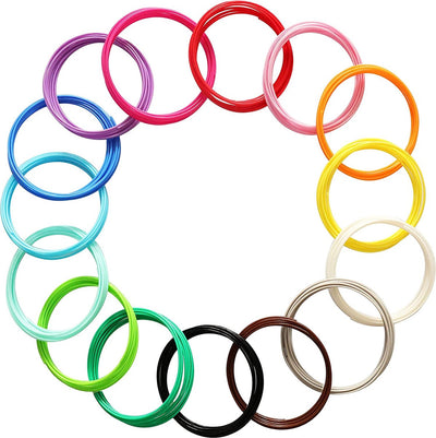 Fits4Kids 3D Pen Filament PLA - 20 Kleuren - 1,75 mm - 100m