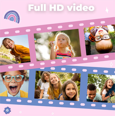 Denver Kinder Selfiecamera 2-in-1 40MP Full HD - KCA1340 - Roze