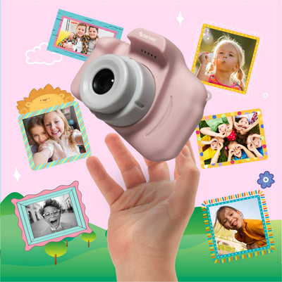Denver Kinder Selfiecamera 2-in-1 40MP Full HD - KCA1340 - Roze