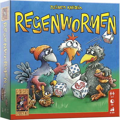 999 Games Regenwormen Tactisch Tegelspel