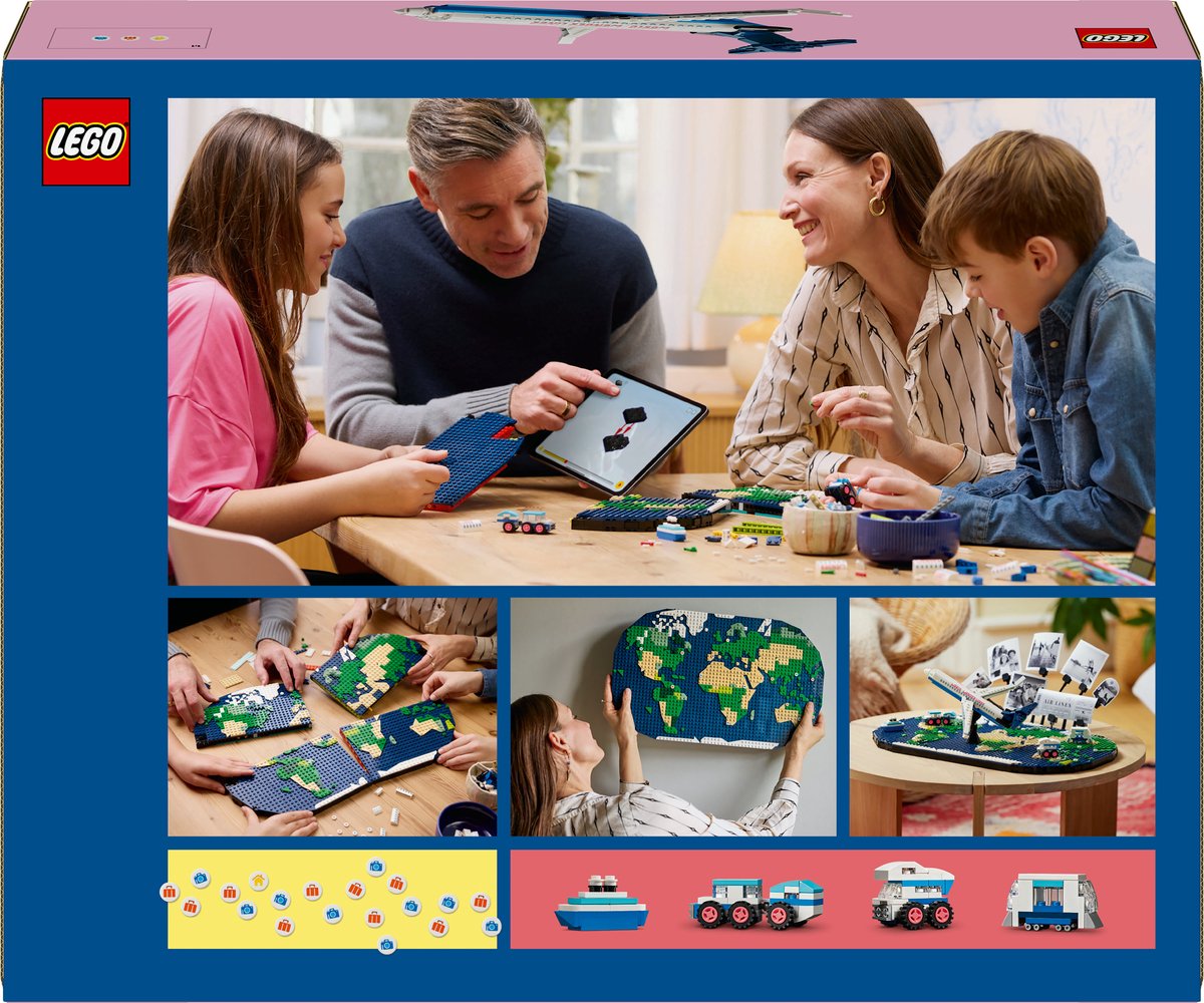 LEGO Holiday Memories Wereldkaart Bouwset - 41838