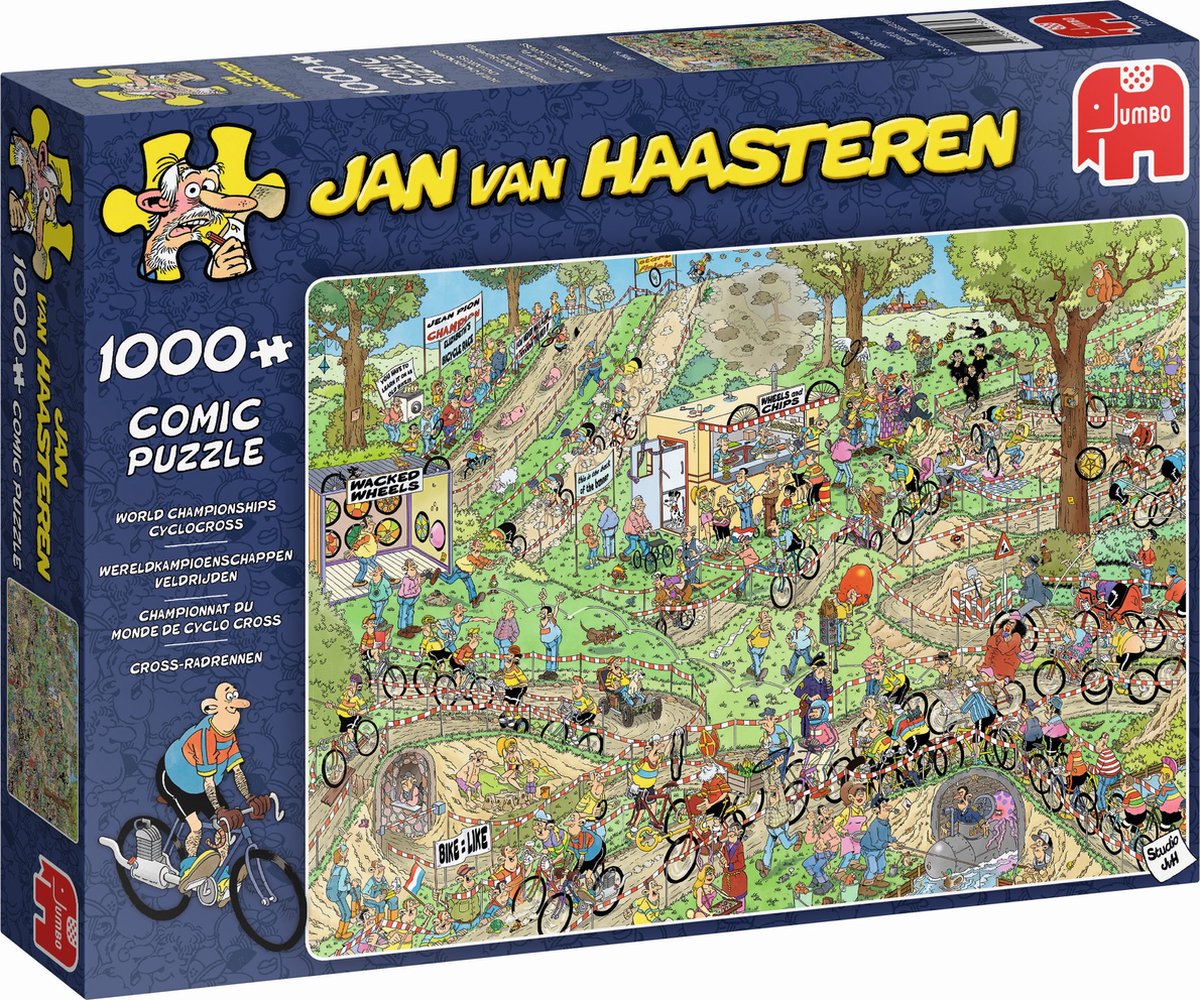 Jan van Haasteren Wereldkampioenschappen Veldrijden - 1000 Stukjes