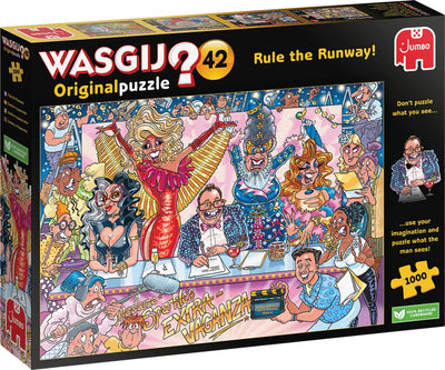 Wasgij Original 42: Beheers de Catwalk! 1000 Stuks