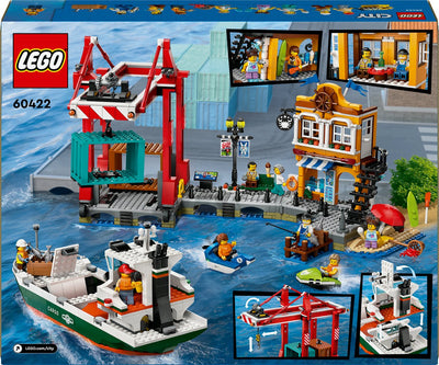 LEGO City Haven met Speelgoedvracht - 60422