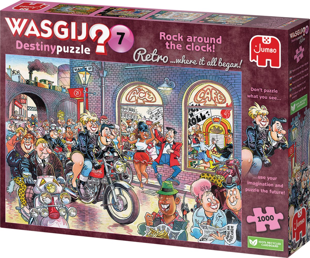 Wasgij Humoristische Puzzel 1000 Stukjes - 1110100017