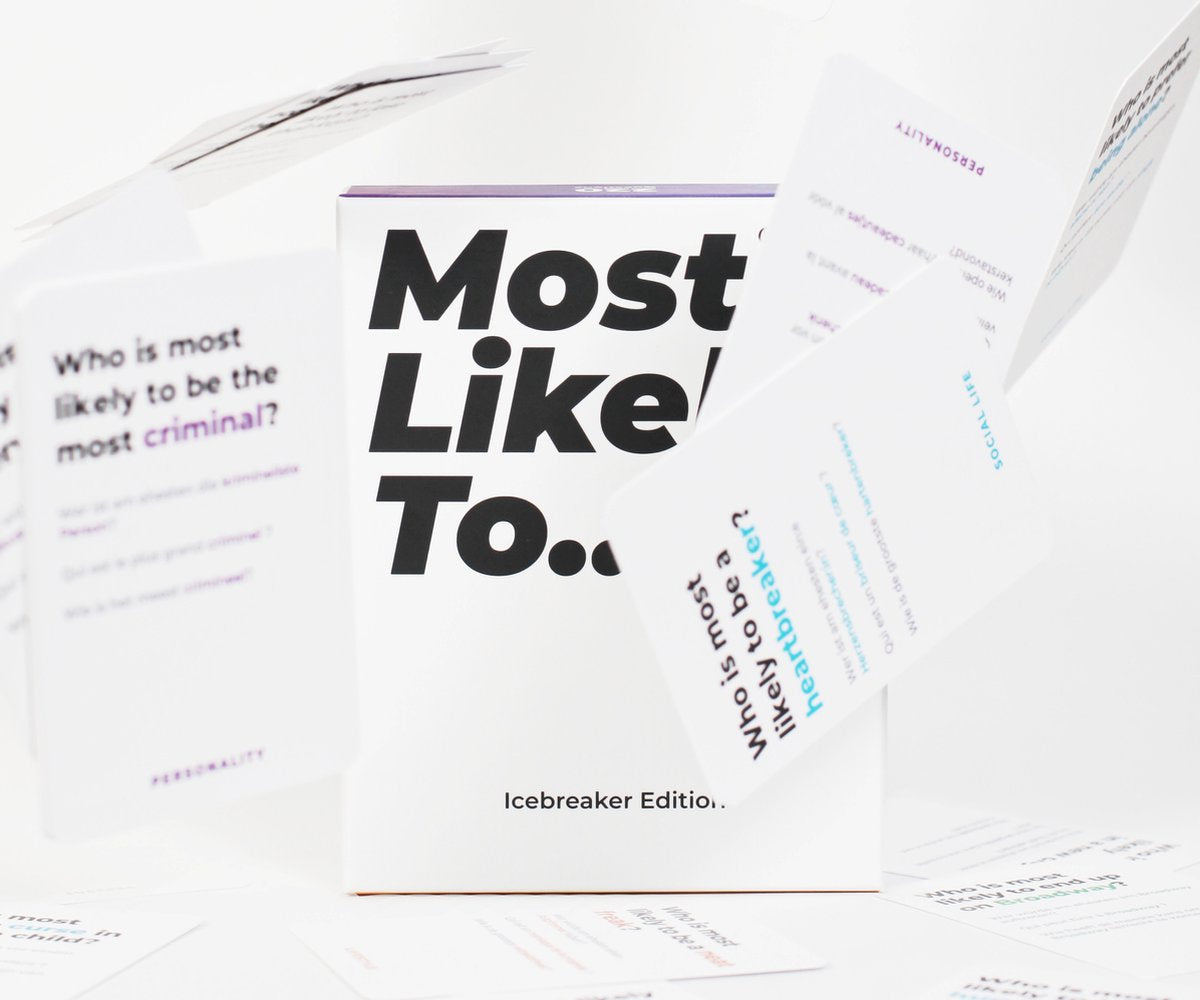 Most Likely To® Feestkaartspel Édition Brise-Glace