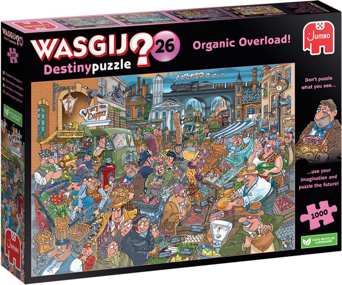 Wasgij Destiny 26 Puzzel - Overvloed aan Bio! - 1000 Stukjes