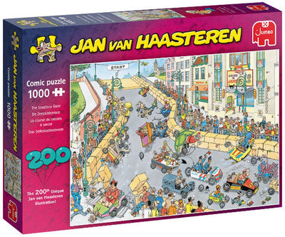 Jan van Haasteren Zeepkistenrace Puzzel - 1000 Stukjes