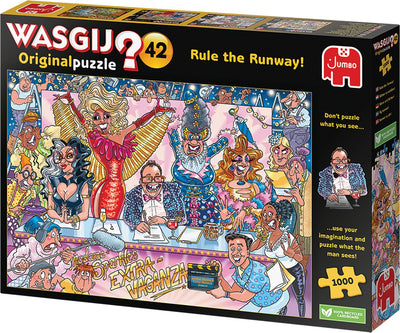 Wasgij Original 42: Beheers de Catwalk! 1000 Stuks