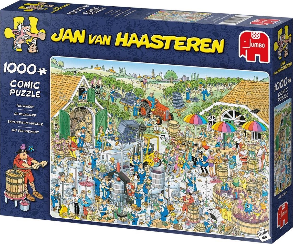 Jan van Haasteren Puzzel 1000 Stukjes - Wijnbouw Exploitatie