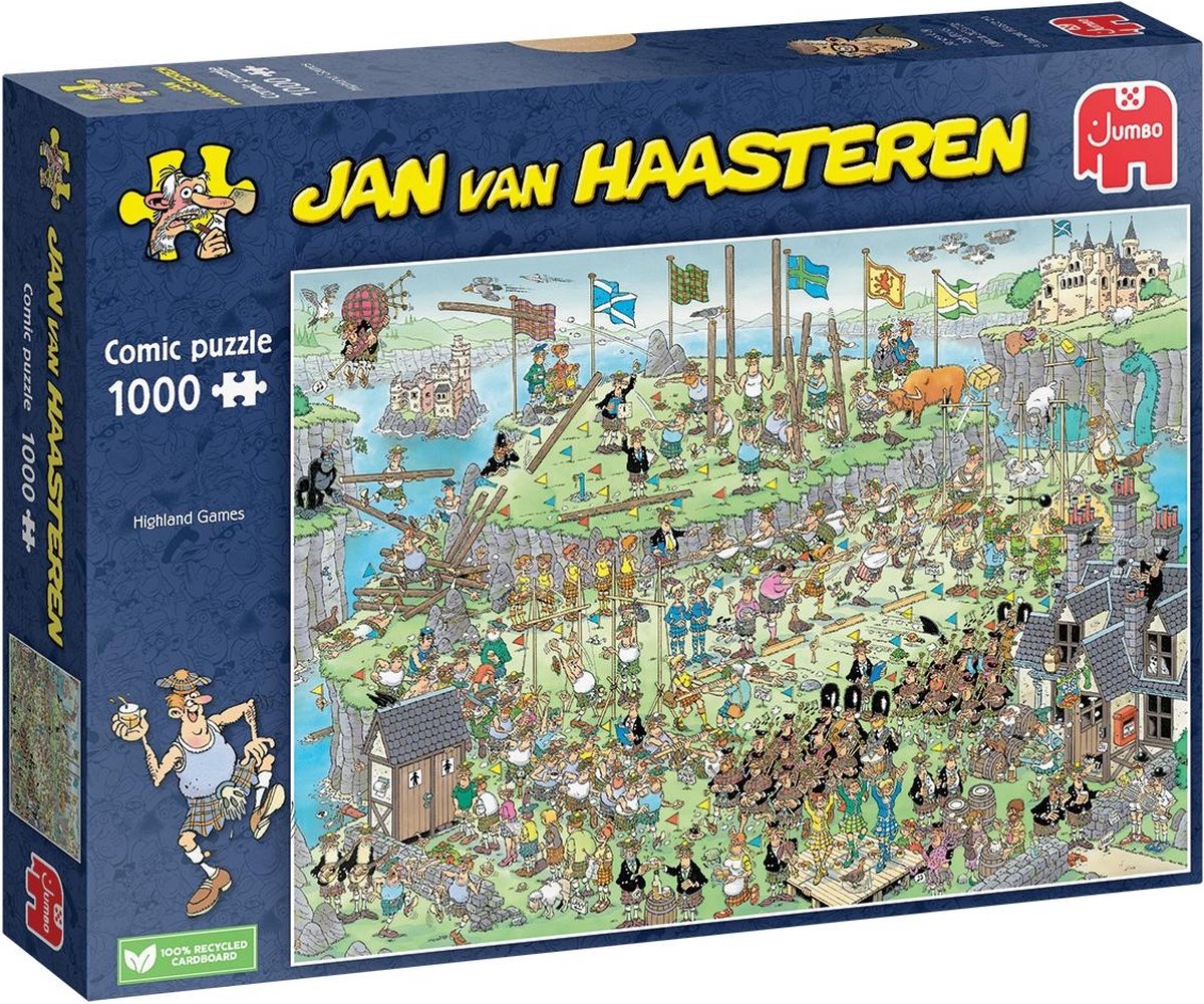 Jan van Haasteren Highland Games Puzzel 1000 Stukjes