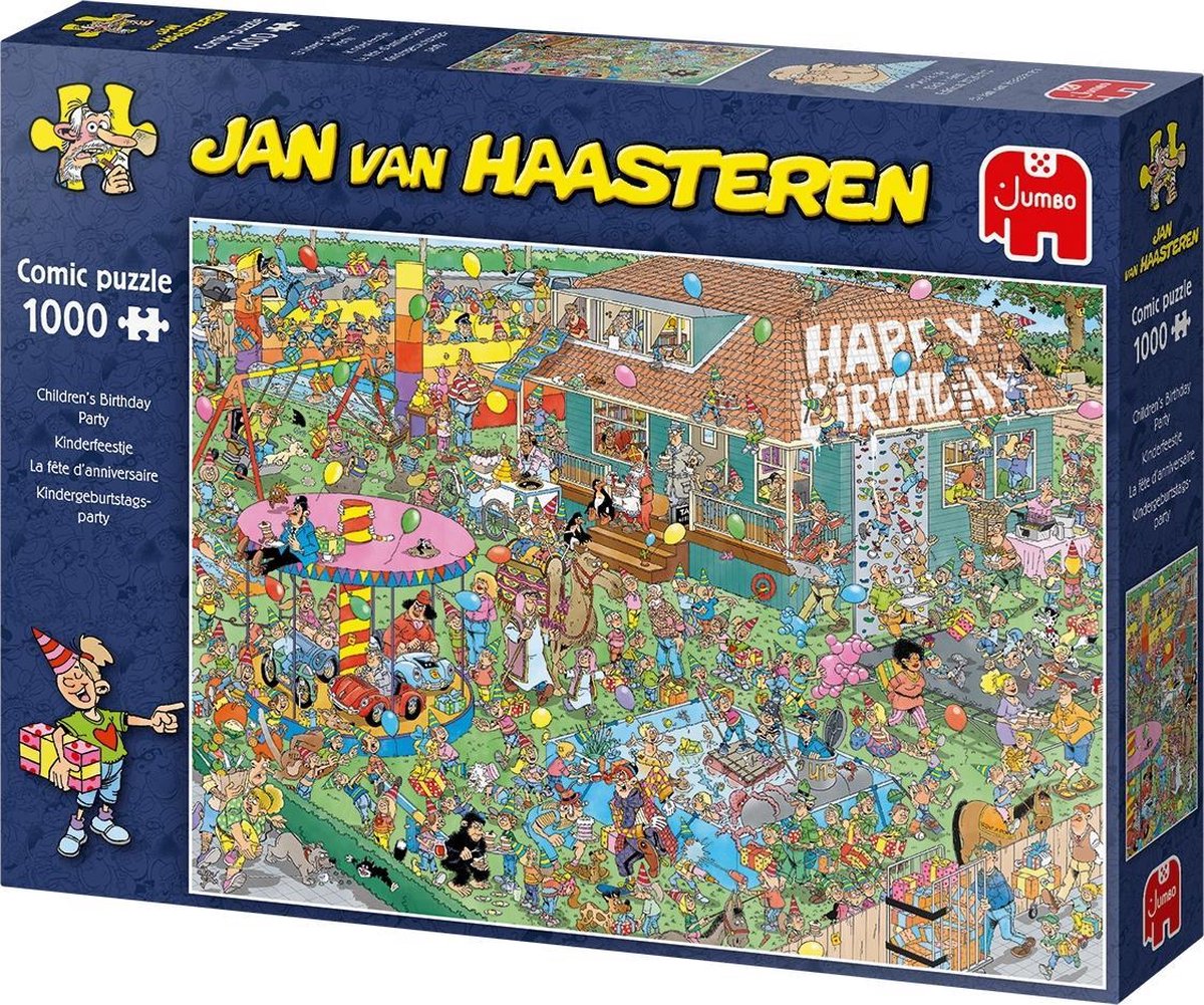 Jan van Haasteren Kinderfeestje Legpuzzel 1000 Stukjes