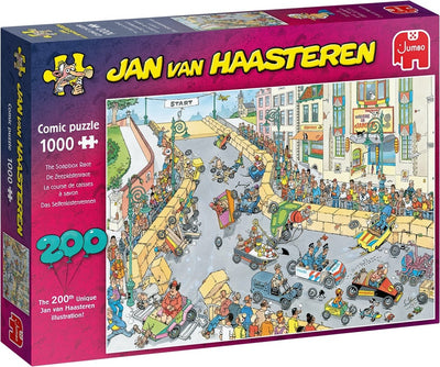 Jan van Haasteren Zeepkistenrace Puzzel - 1000 Stukjes