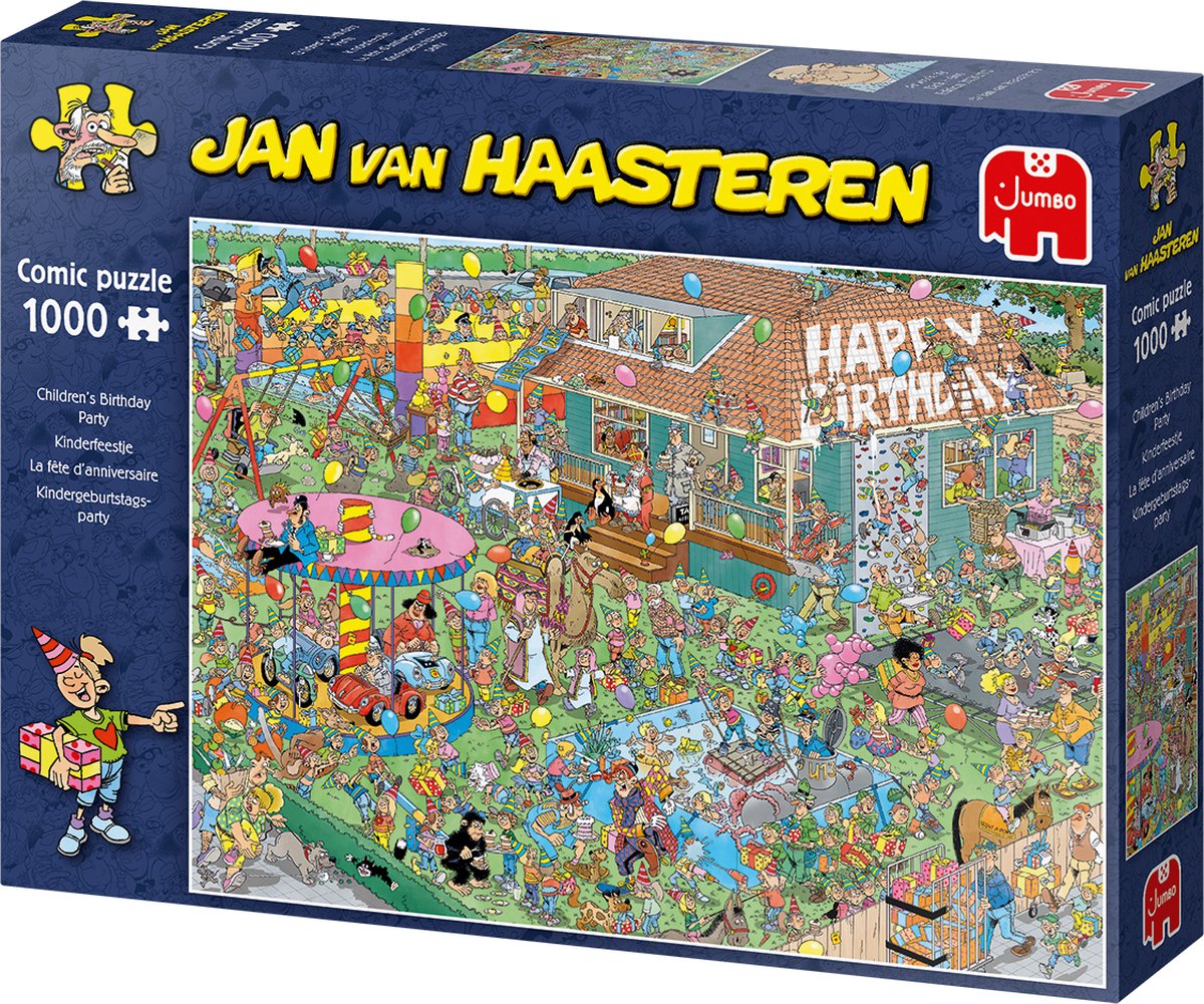 Jan van Haasteren Kinderfeestje Legpuzzel 1000 Stukjes