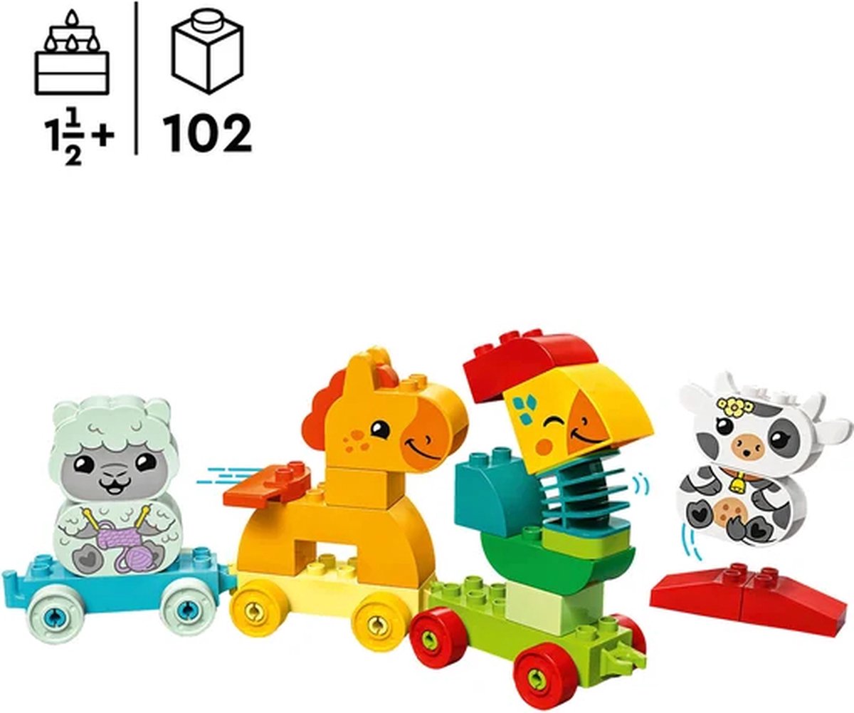 LEGO DUPLO Mijn Eerste Dierentrein - 10412