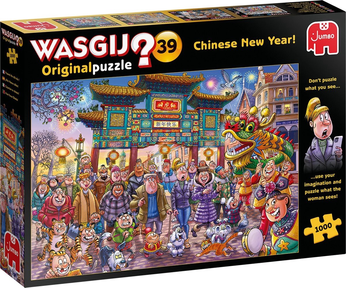 Wasgij Original 39 Puzzel 1000 Stuks Striptekeningen