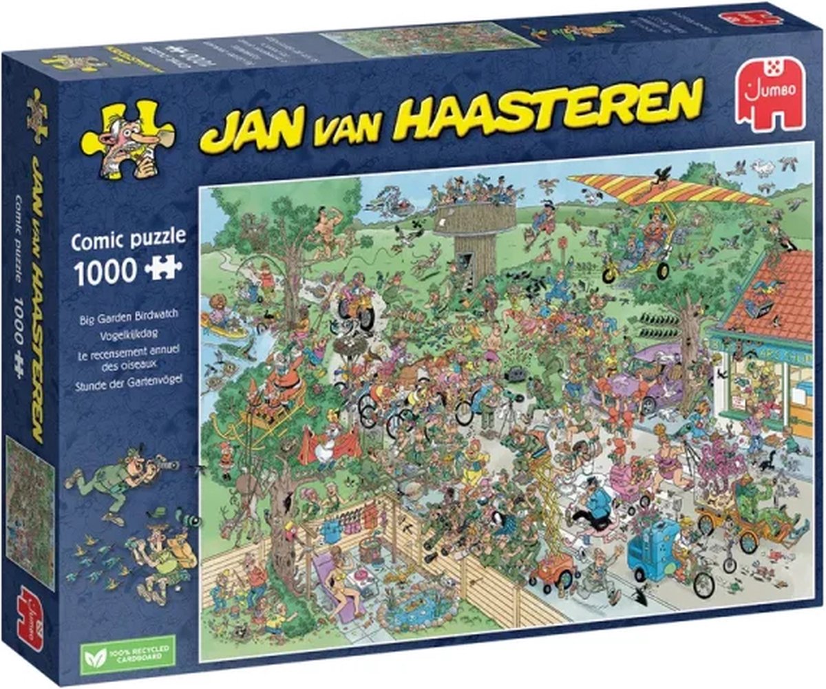 Jan van Haasteren Vogelobservatie Puzzel 1000 Stukjes