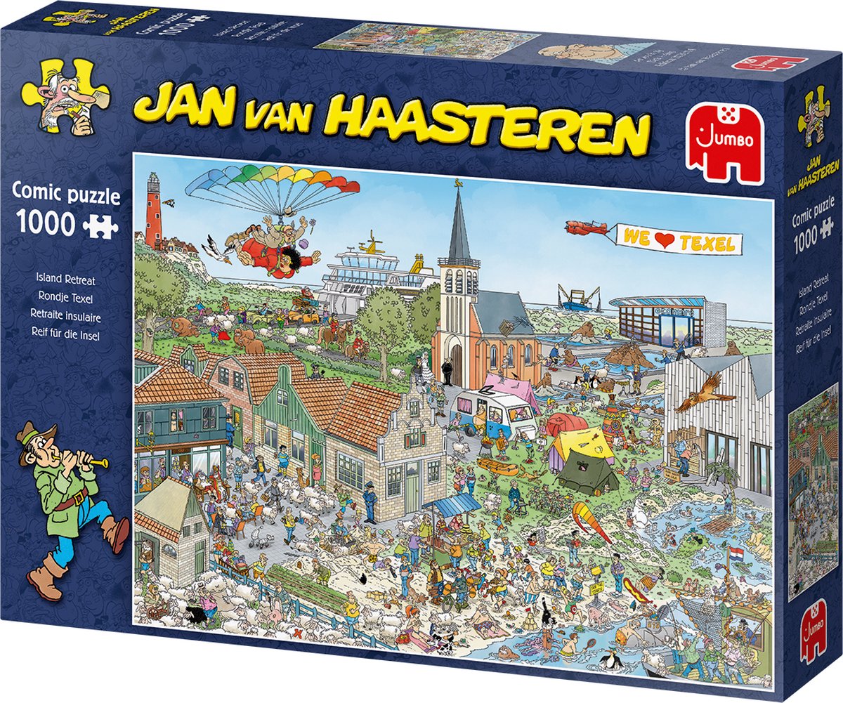 Jan van Haasteren Puzzel 1000 Stukjes - Island Retreat