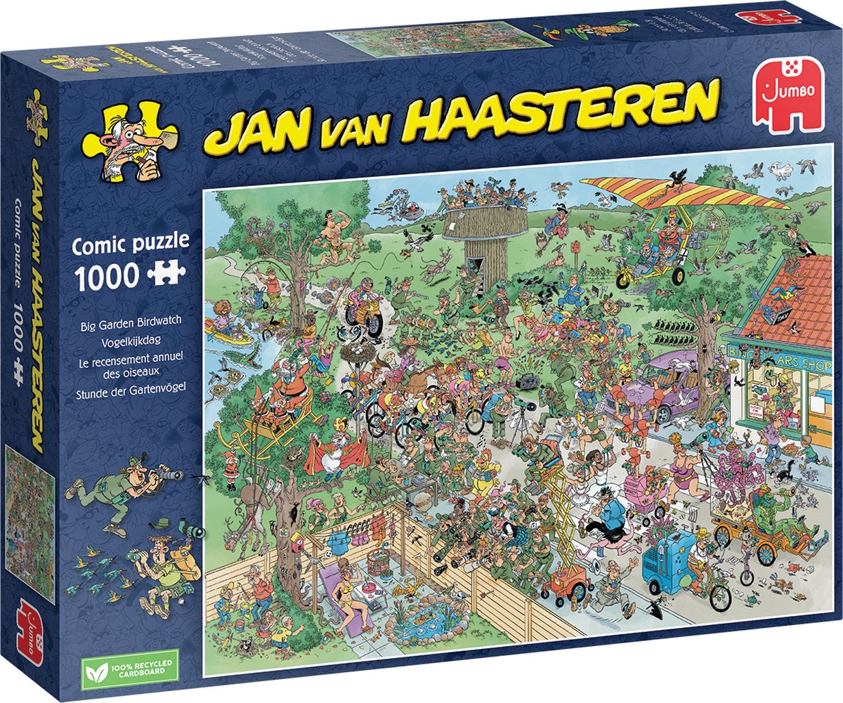 Jan van Haasteren Vogelobservatie Puzzel 1000 Stukjes