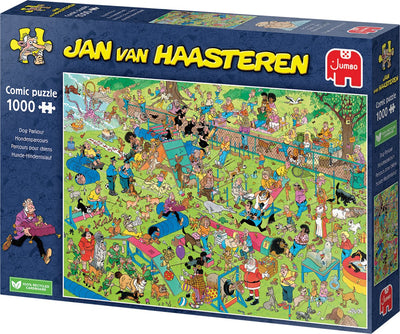 Jan van Haasteren - Hondenroute Puzzel 1000 Stukjes