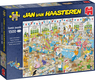 Jan van Haasteren Puzzel 1500 Stukjes - The Clash of the Bakers