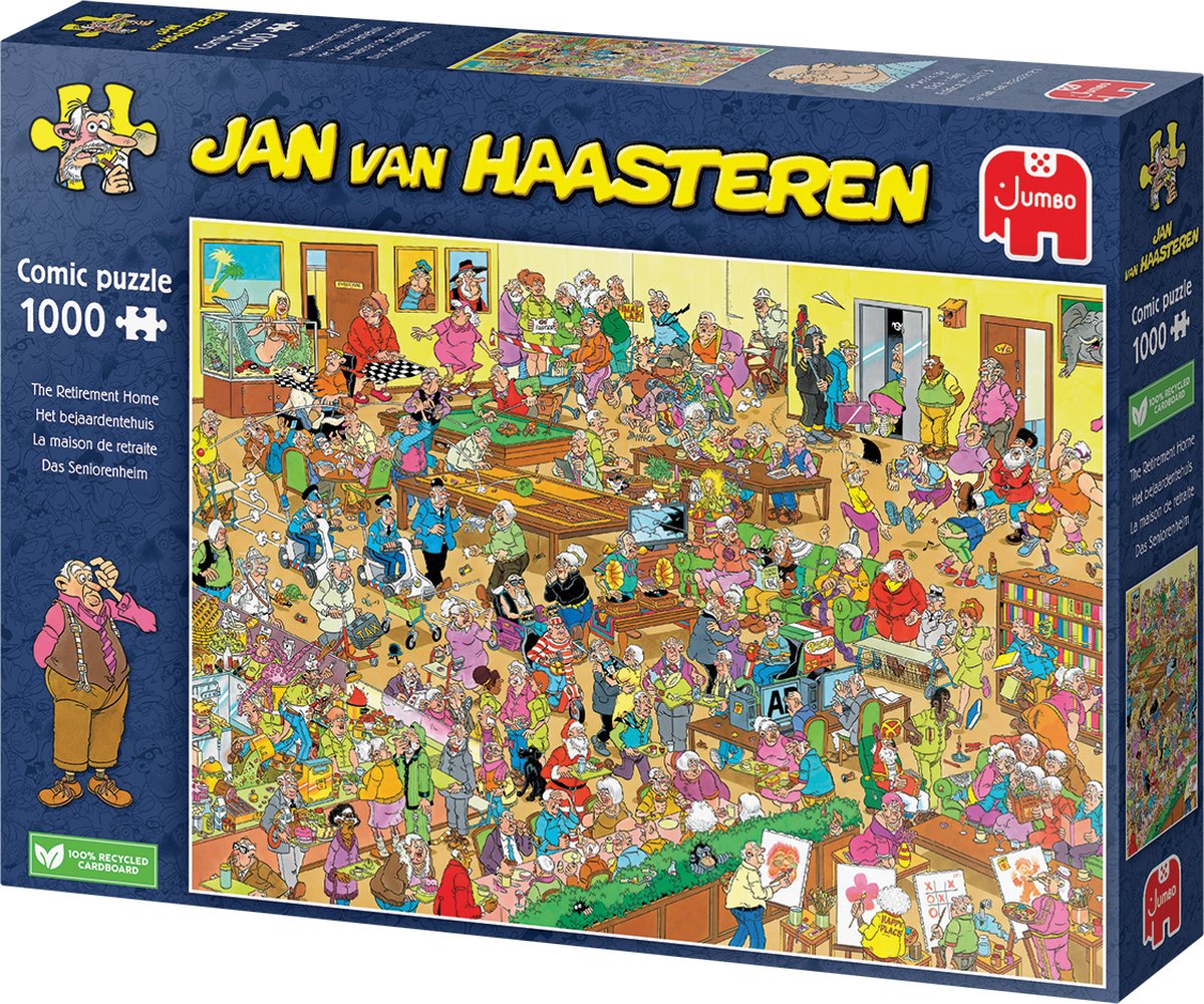 Jan van Haasteren - Het Verzorgingstehuis - Legpuzzel 1000 Stukjes