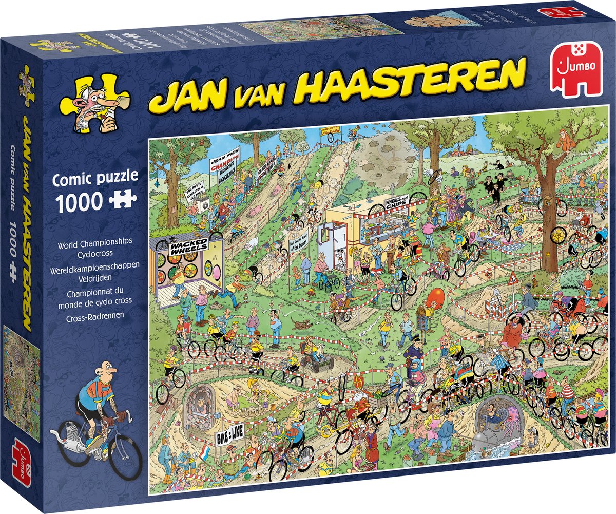 Jan van Haasteren Wereldkampioenschappen Veldrijden - 1000 Stukjes
