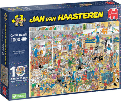 Jan van Haasteren Puzzel 1000 Stukjes - 10 Jaar Jubileum