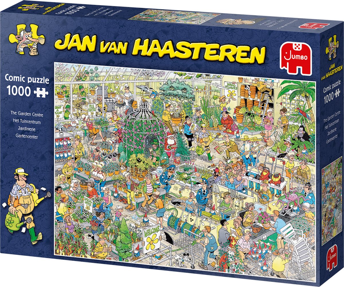 Jan van Haasteren Puzzel 1000 Stukjes - Tuincentrum