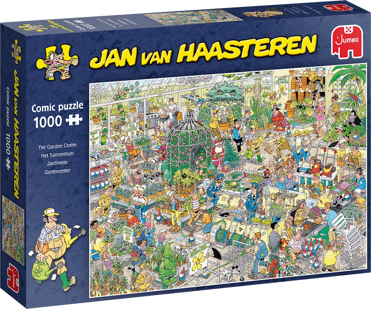 Jan van Haasteren Puzzel 1000 Stukjes - Tuincentrum