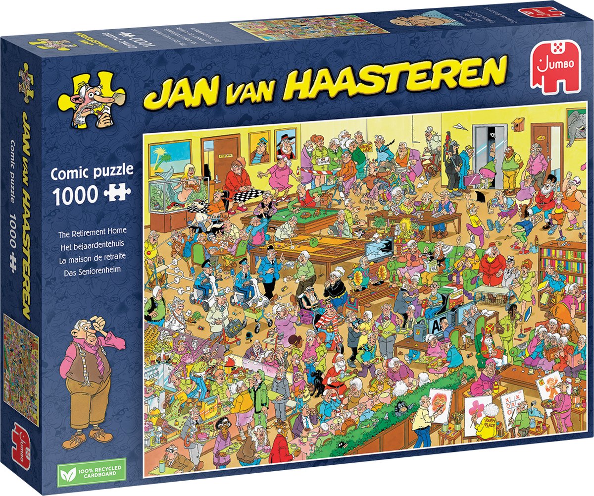Jan van Haasteren - Het Verzorgingstehuis - Legpuzzel 1000 Stukjes