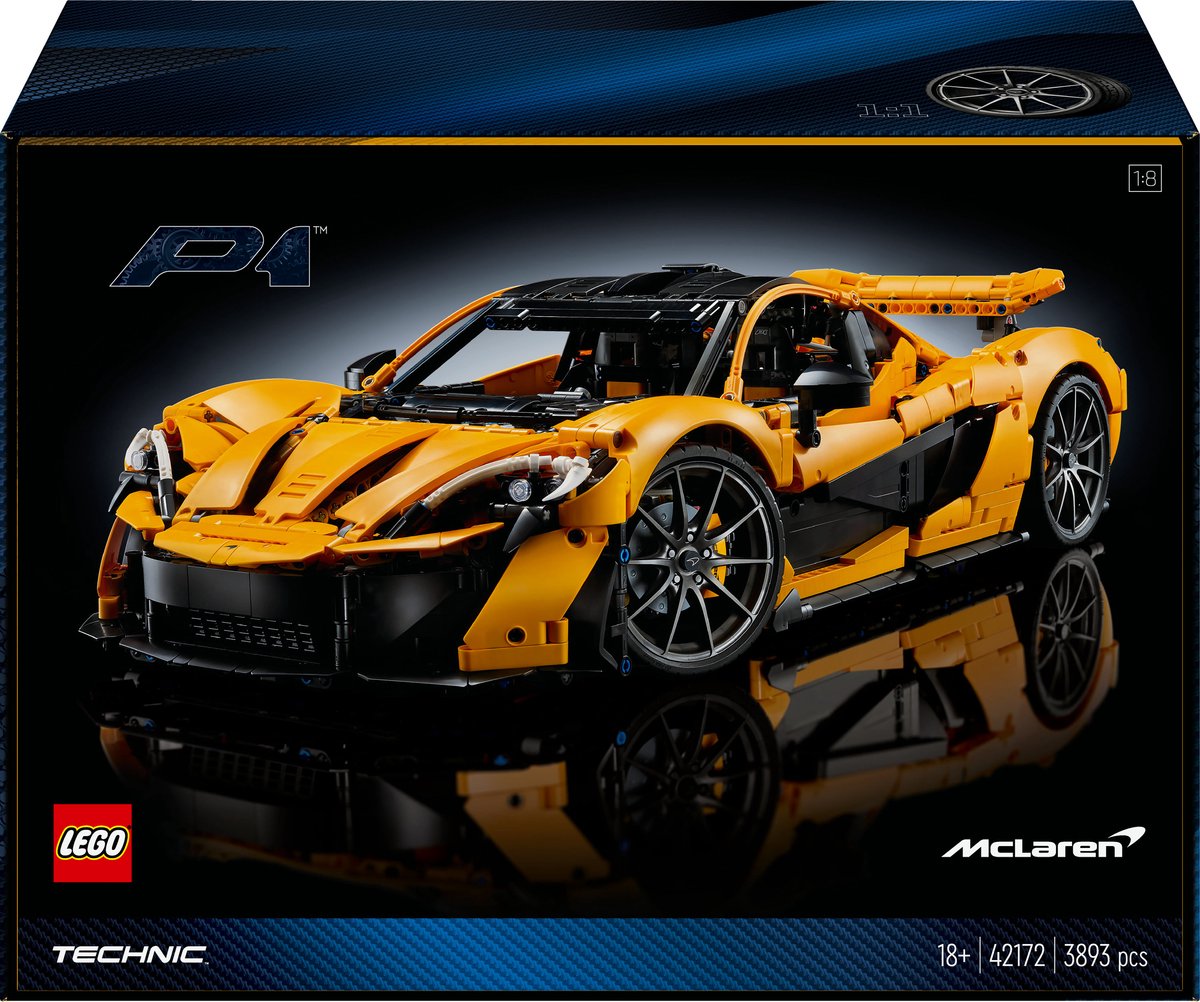 LEGO Technic McLaren P1™ Hypercar Bouwset - 42172