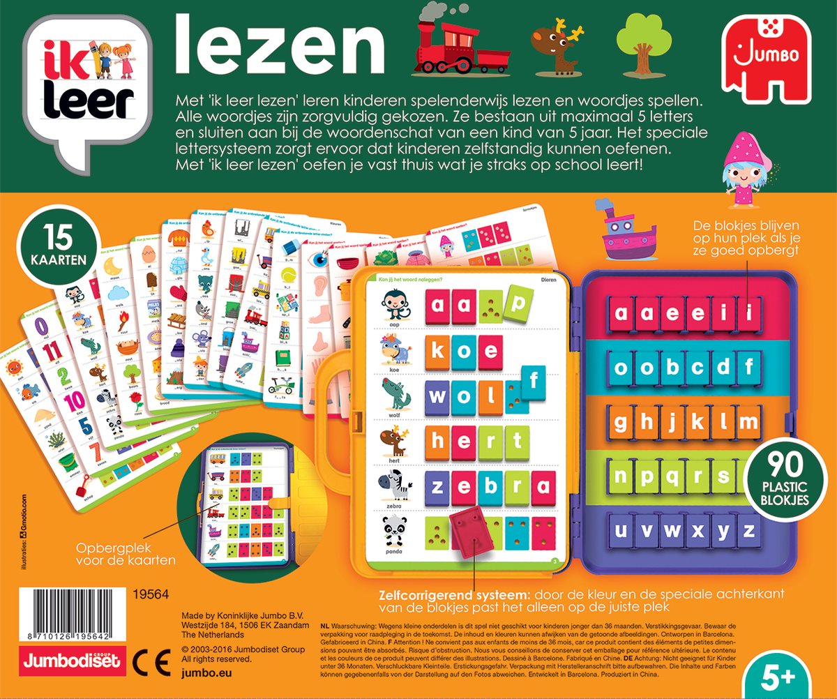 Ik Leer Lezen - Educatief Speelgoed voor Kinderen