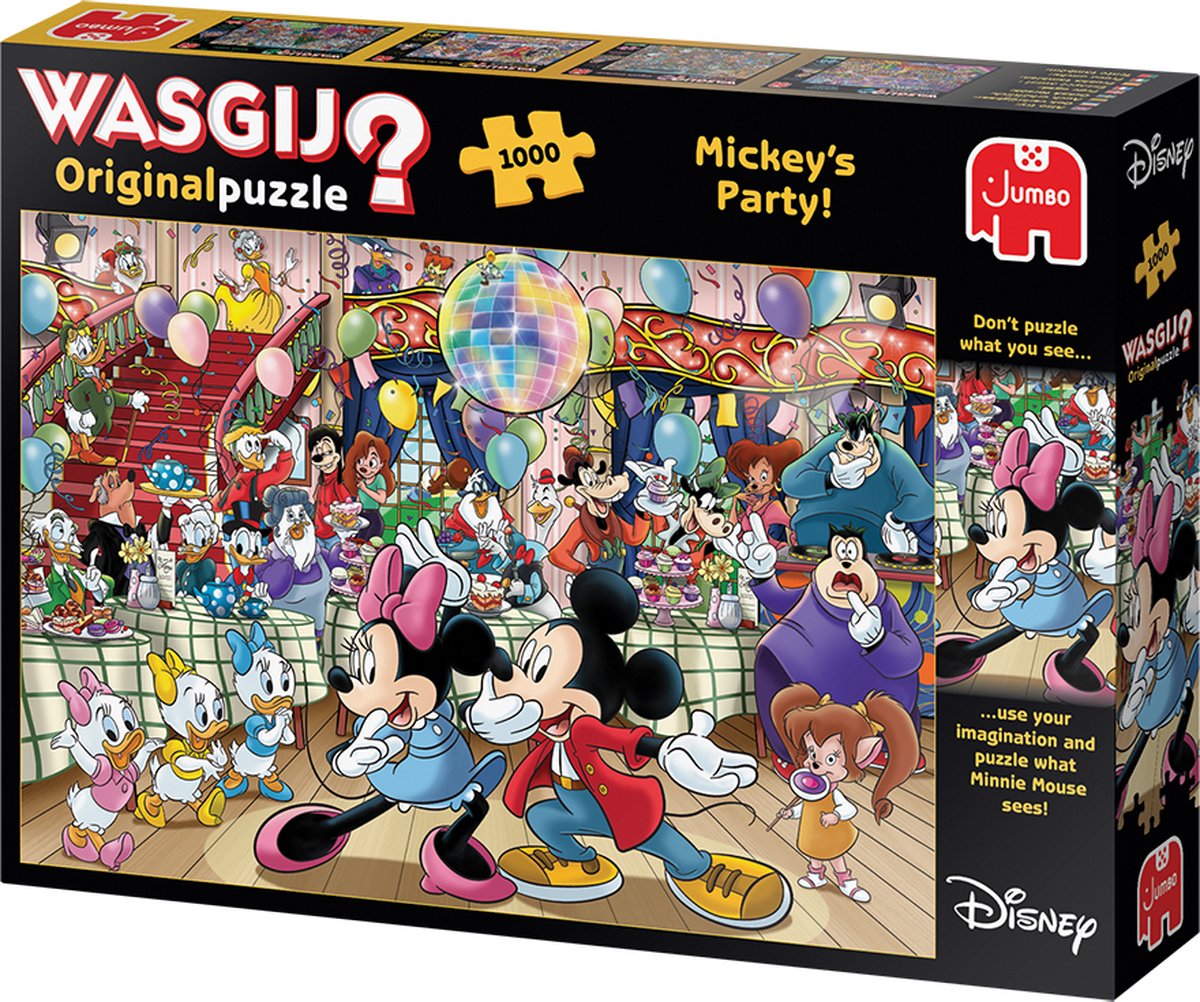 Wasgij Original Disney Mickey's Feest Puzzel - 1000 Stukjes
