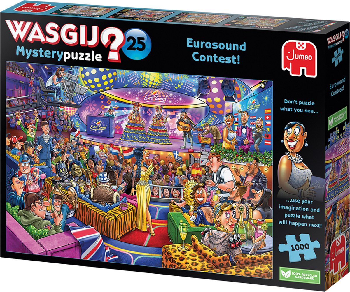 Wasgij Mystery 25 Puzzel Concours Eurosound - 1000 Stukjes