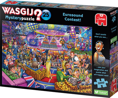 Wasgij Mystery 25 Puzzel Concours Eurosound - 1000 Stukjes