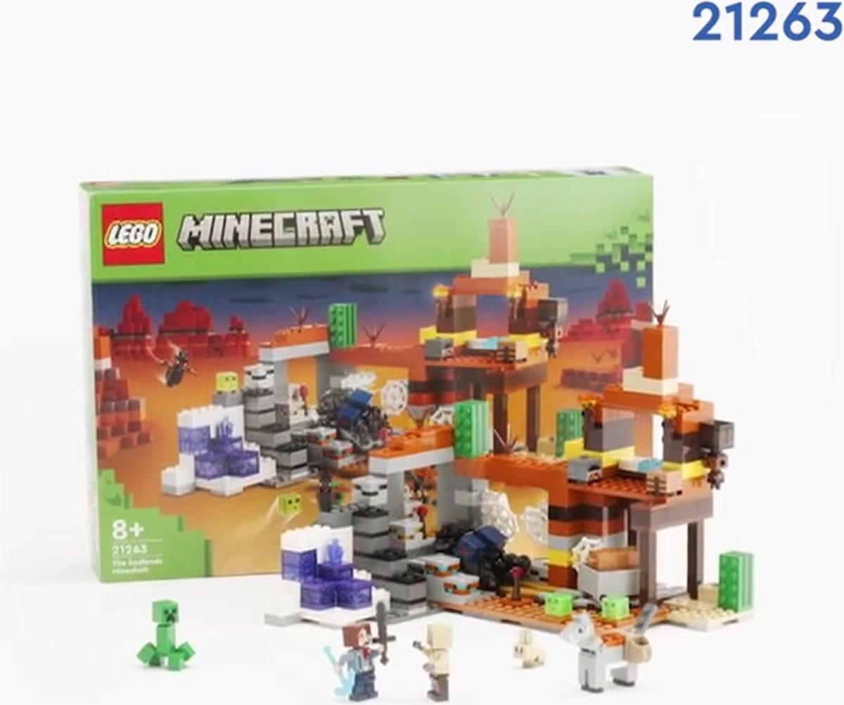 LEGO Minecraft De Mijnschacht Avonturen - 21263