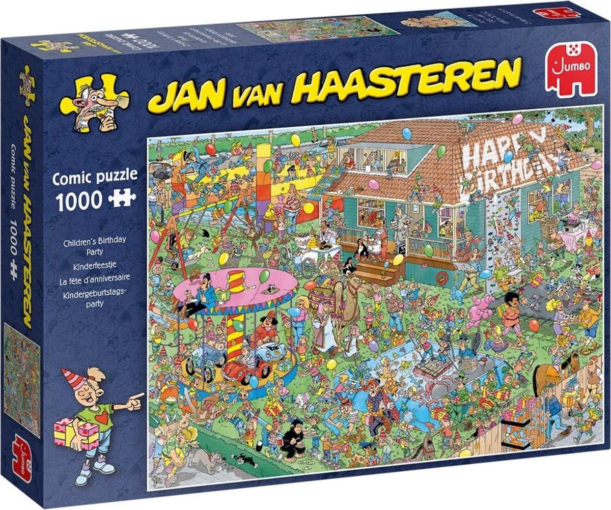 Jan van Haasteren Kinderfeestje Legpuzzel 1000 Stukjes